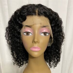 14" Kinky Curly 13x4 HD Lace Frontal Wig - 180% Density Human Hair Wear & Go New